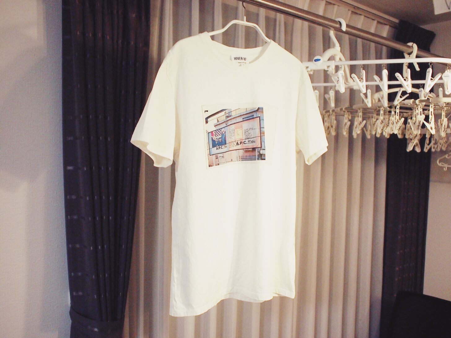 A.P.CのTシャツ（HIVER87 Tokyo）