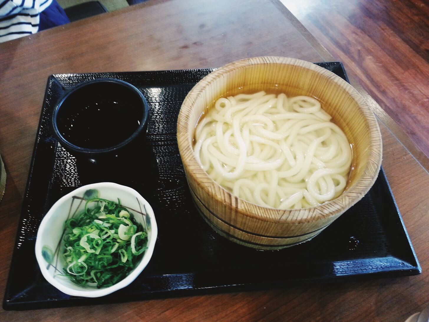 丸亀製麺の釜揚げうどん-1