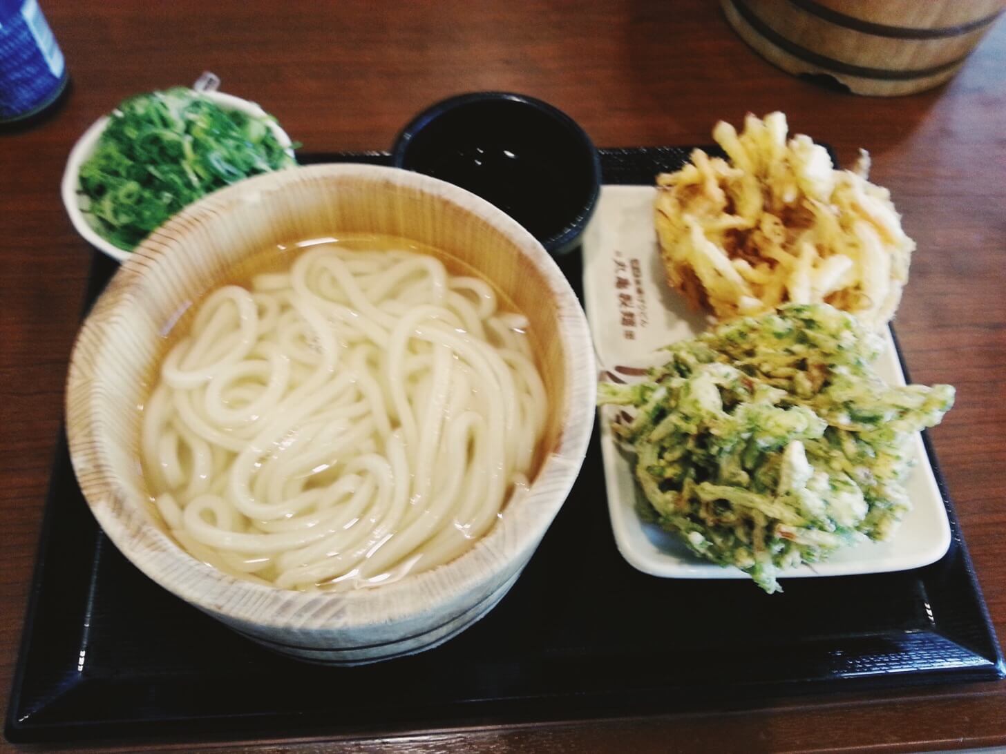 丸亀製麺の釜揚げうどん-2